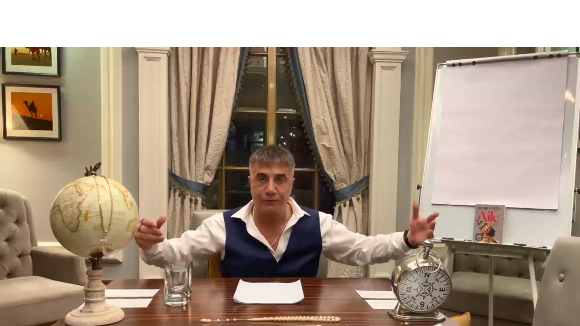 Peker’den ilginç paylaşım: “Bir tripoda, kameraya yenileceksiniz!”