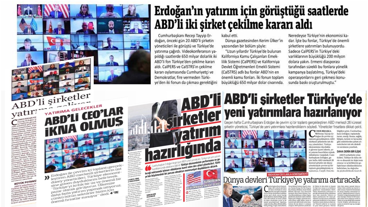 Faruk Bildirici: "ABD'li CEO'lar ve beyhude umut pompalama haberleri"