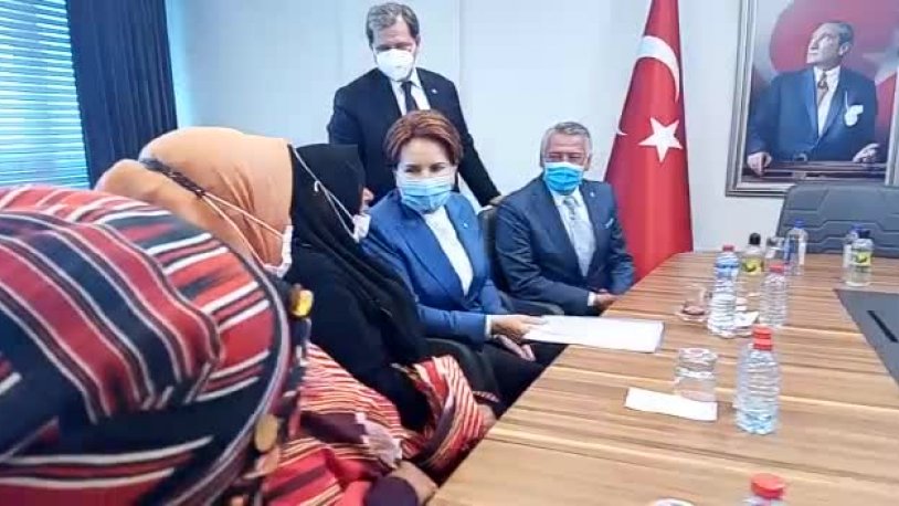 İkizdereli vatandaşlardan Meral Akşener'e 'teşekkür' ziyareti