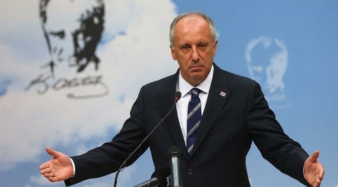 Muharrem İnce: ''Bu iktidardan kurtulmak için Millet İttifakı ile masaya otururum"