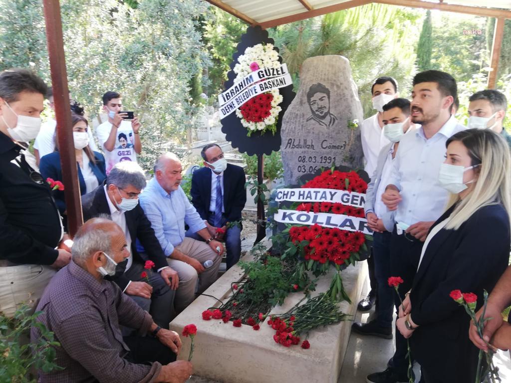 Gezi’de yaşamını yitiren Çömert, mezarı başında anıldı…