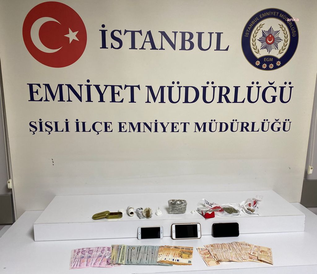 Şişli’de uyuşturucu operasyonu…