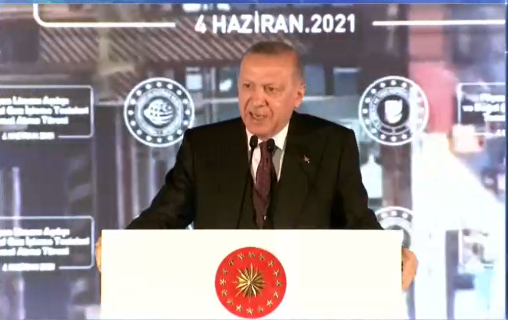 Cumhurbaşkanı Erdoğan’dan müjde açıklaması: “135 milyar metreküplük, doğalgaz keşfedildi”