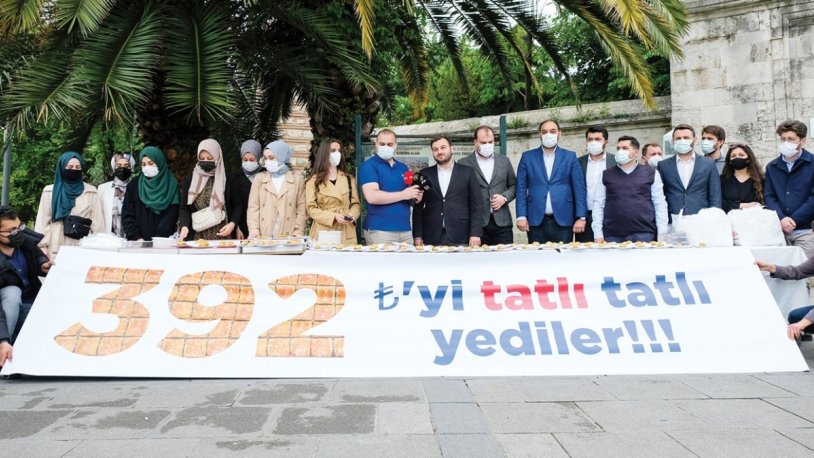 Tatlı firması açıklama yaptı, AK Gençler rezil oldu!