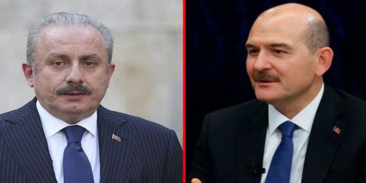 "Mafyadan 10 bin dolar alan siyasetçi" TBMM Başkanı'ndan Süleyman Soylu'ya flaş yazı...