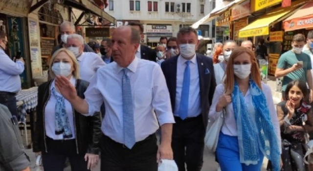 İnce'ye İzmir turunda sürpriz bir isim eşlik etti
