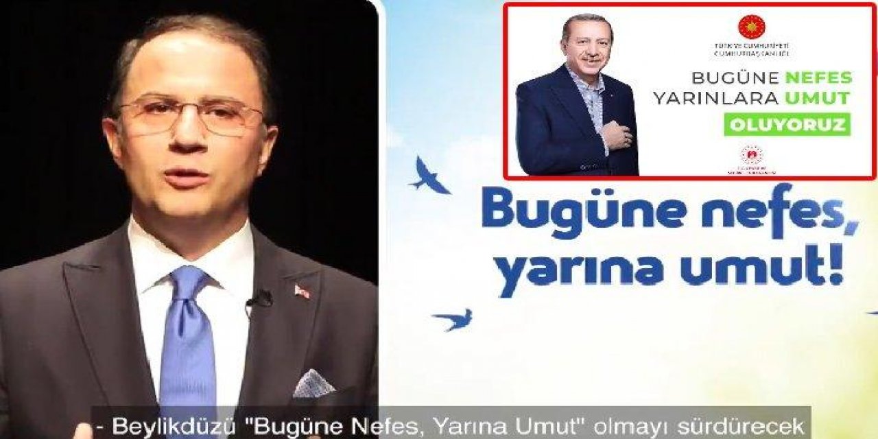 AKP'nin kullandığı o slogan CHP'li belediyeden çalıntı çıktı!