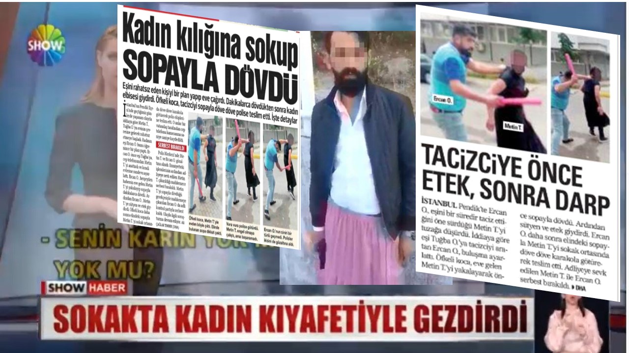 Faruk Bildirici: "Medyanın erkek adama etek giydirme halleri..."