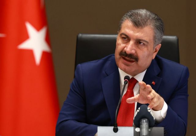 Fahrettin Koca, haftalık vaka haritasını yayımladı