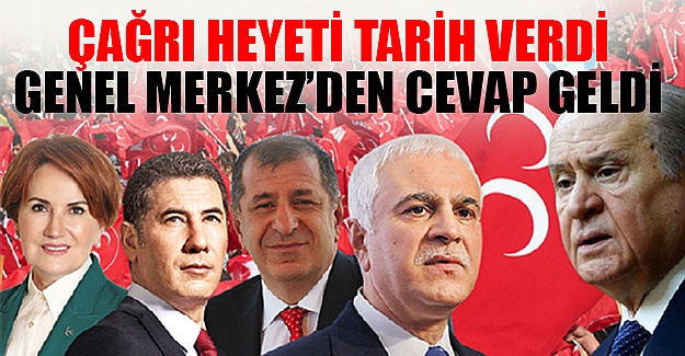 MHP'de Çağrı Heyeti kurultay tarihini açıkladı
