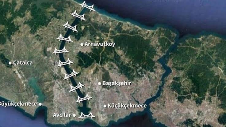 Kanal İstanbul'un ilk köprüsünün detayları belli oldu