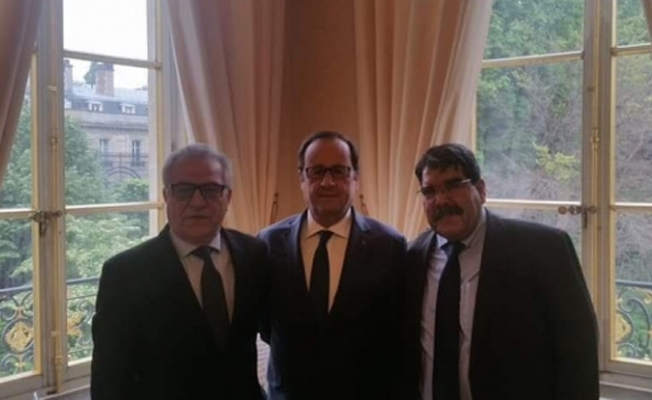 Hollande, Salih Müslim ile görüştü
