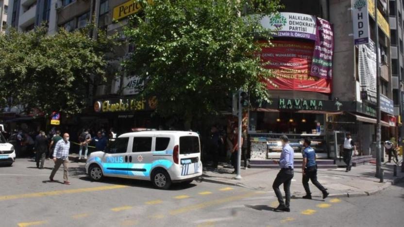 HDP binasına yapılan silahlı saldırı hakkında İzmir Başsavcılığı'ndan açıklama geldi