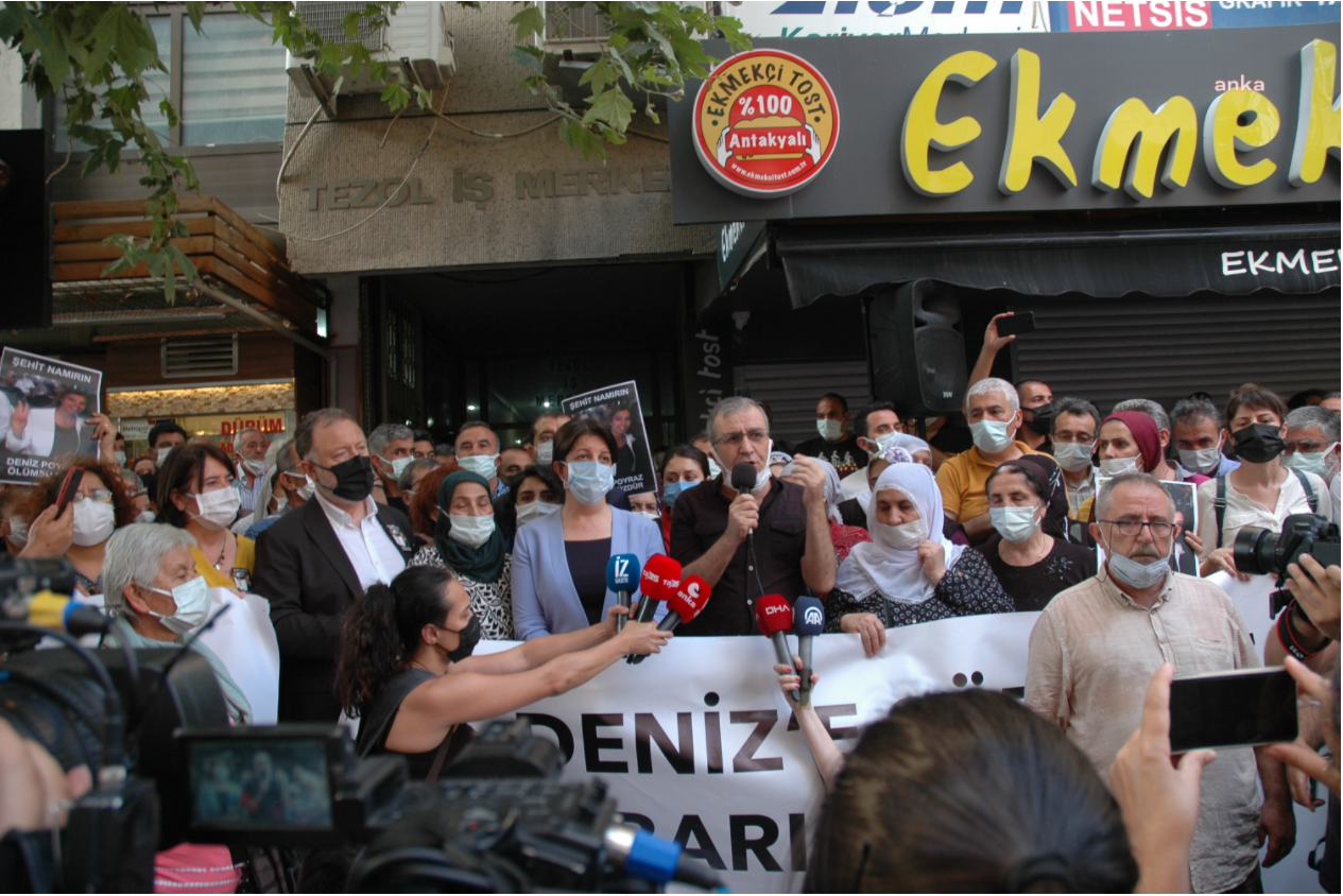 Pervin Buldan: "Bugün buraya büyük bir katliamı gerçekleştirmek üzere bir katil yollandı"