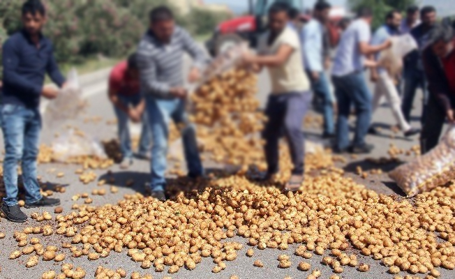 Kriz çiftçiyi de vurdu, sokağa çıkacaklar