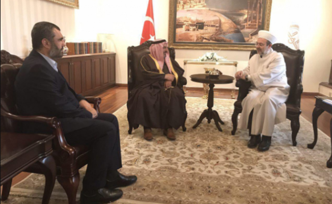 Diyanet İşler Başkanı Görmez, BM'nin 'IŞİD' listesinde bulunan kişiyle görüştü!