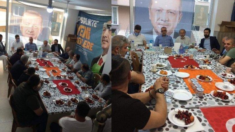 Türk bayrağını sofra bezi yapan AKP'li başkandan özür