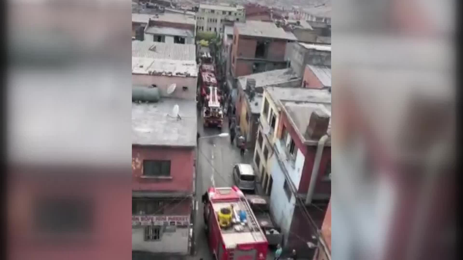 Bayrampaşa'da iş yerinde patlama meydana geldi