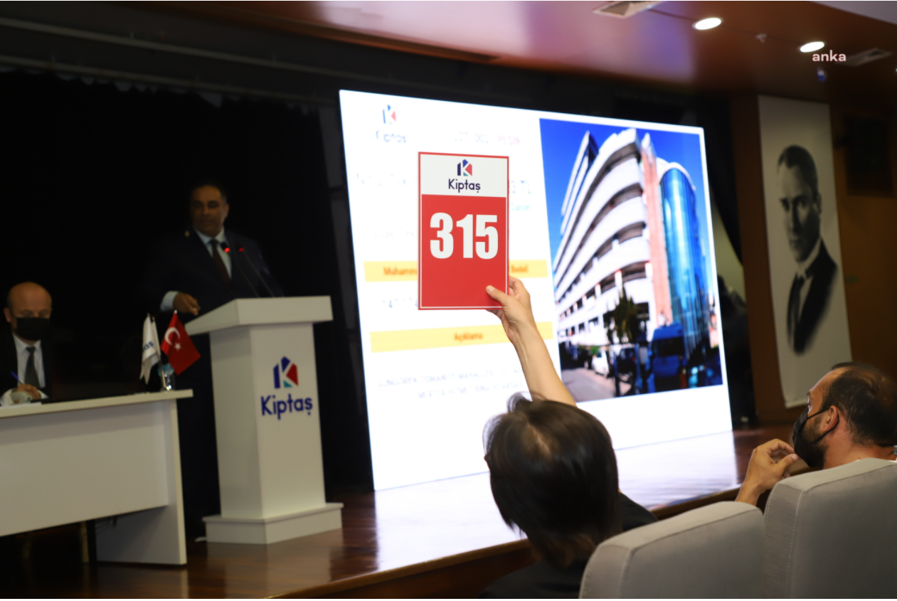 KİPTAŞ tarafından halka açık 5. müzayede yapıldı
