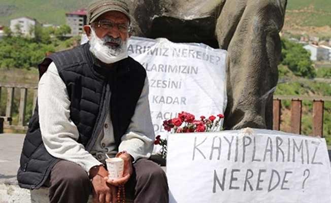 Oğlunun cenazesini alabilmek için 77 gündür açlık grevinde