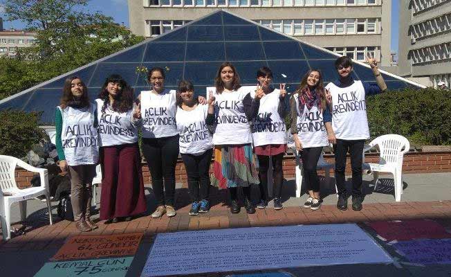 Boğaziçi Üniversitesi öğrencileri açlık grevine başladı