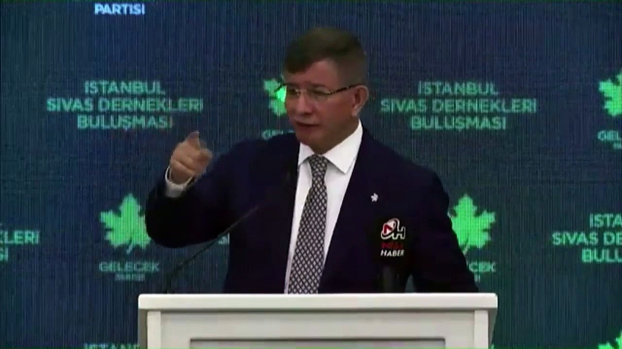 Davutoğlu: "Bugün atılan temel, özellikle söylüyorum, gayri hukukidir, gayri meşrudur"