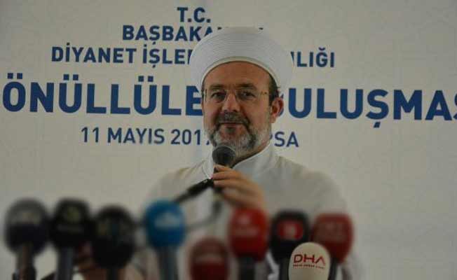 Diyanet İşleri Başkanı Görmez: En büyük korkum cahiliye hastalıklarının nüksetmesi