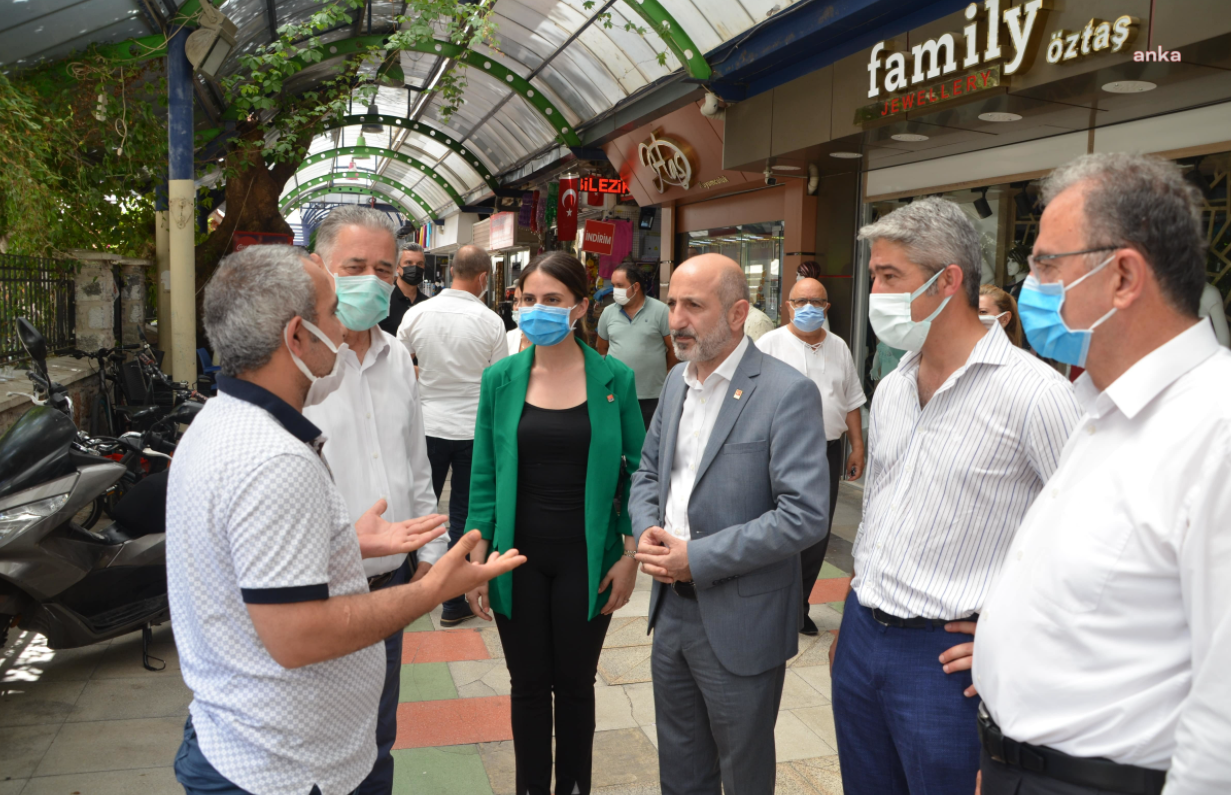 CHP'li Öztunç Marmaris'te esnafı ziyaret etti