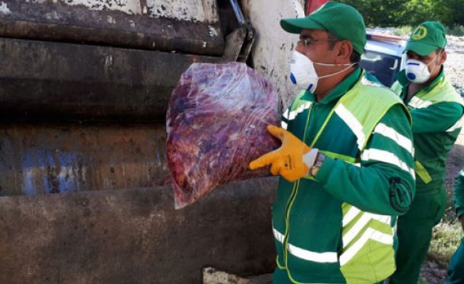 3,5 ton at ve eşek eti ele geçirildi