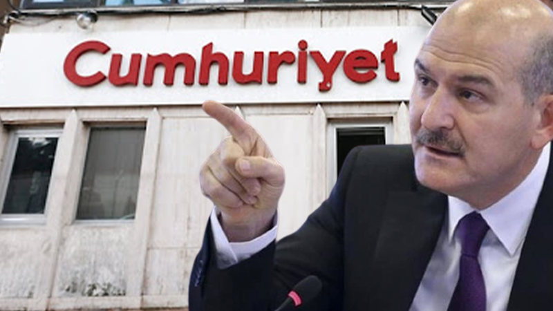 Soylu'nun 1 milyon liralık dava açtığı Cumhuriyet'ten yanıt!