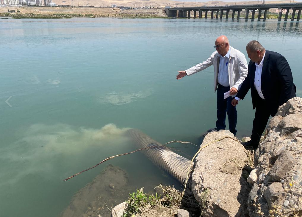 CHP’li Tanal, Dicle Nehri'ne atık su bırakıldığını belirledi