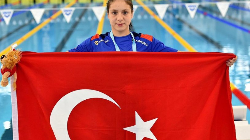 Milli sporcu Merve Tuncel bir altın madalya daha kazandı