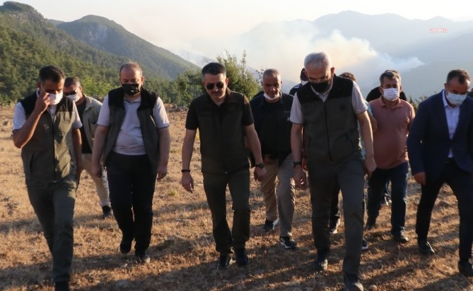 Pakdemirli, bugün çıkan 20 orman yangının 18’inin kontrol altına alındığını ifade etti