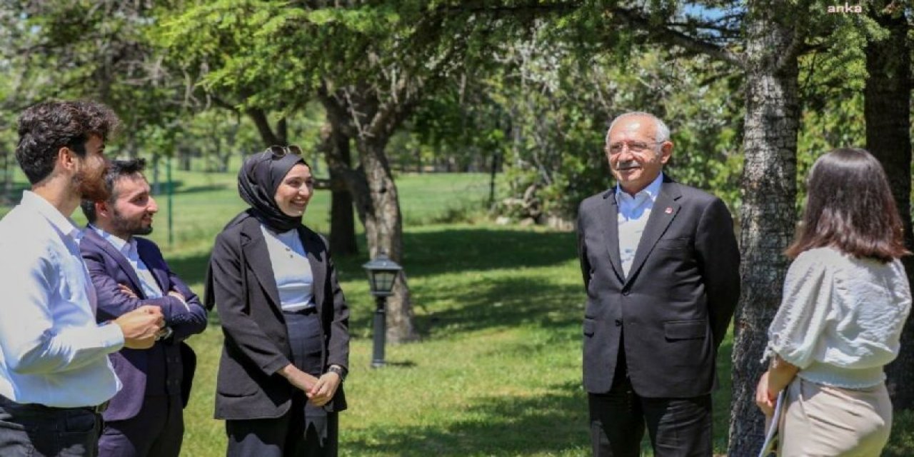Kılıçdaroğlu gençlerle: Sandığa gidip nasıl bir Türkiye istediğini göstermeli