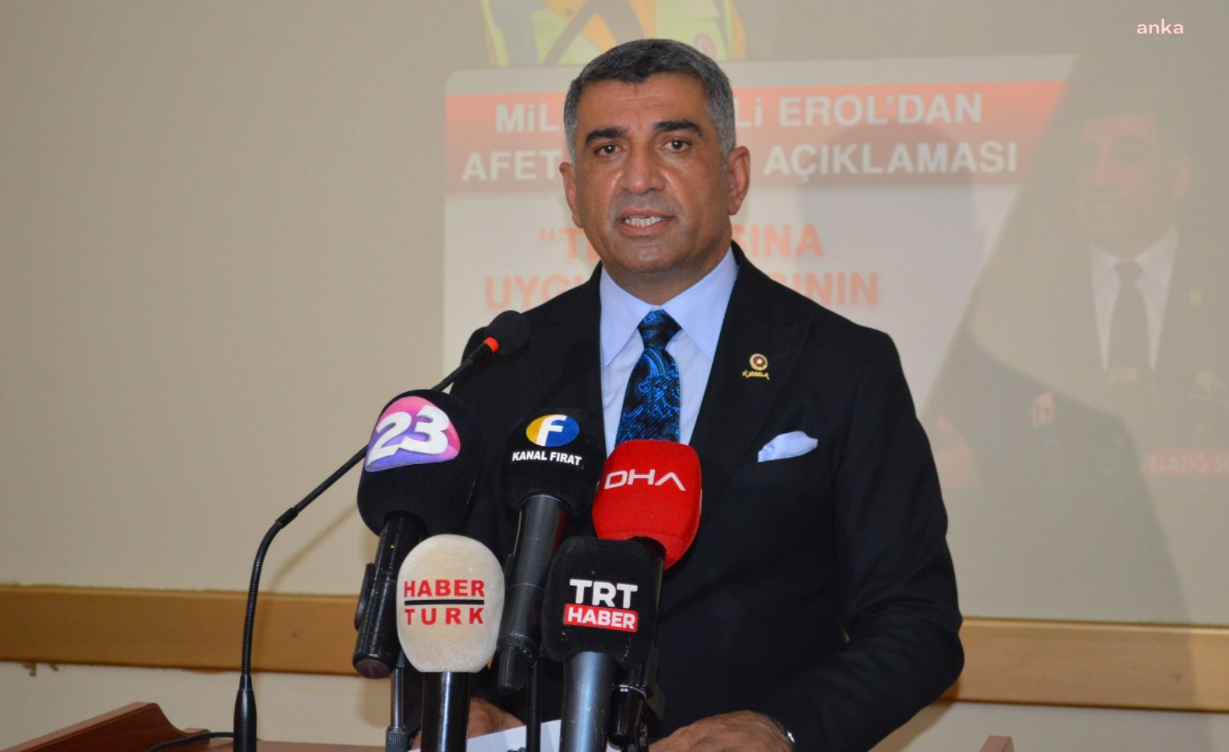 CHP'li Erol: "Elazığ’da da Karadeniz’de Güneysu’daki iradenizi istiyoruz"