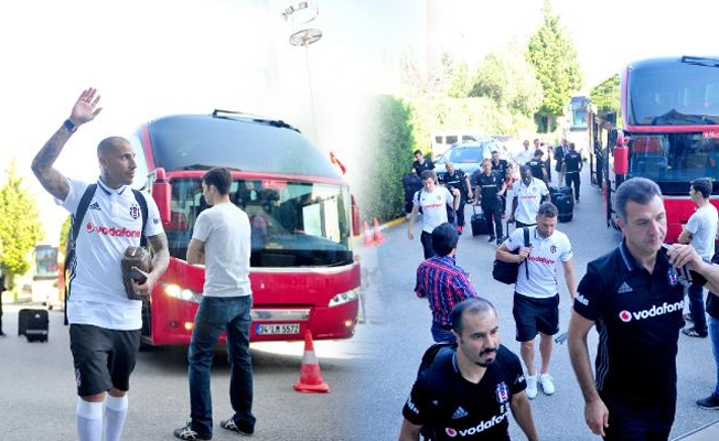 Beşiktaş deplasmana böyle gitti