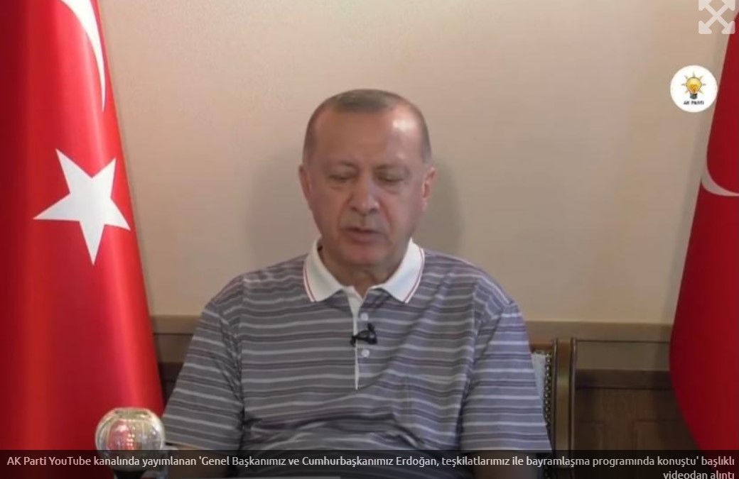 Erdoğan'ın bayram videosunda dikkatlerden kaçmayan o detay!