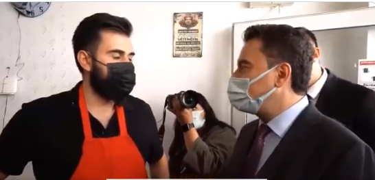 Ali Babacan esnafın derdini dinledi