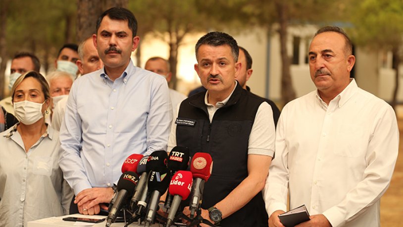 Bekir Pakdemirli'den şaşırtan açıklamalar! "Kanada'da da yangınlar var"