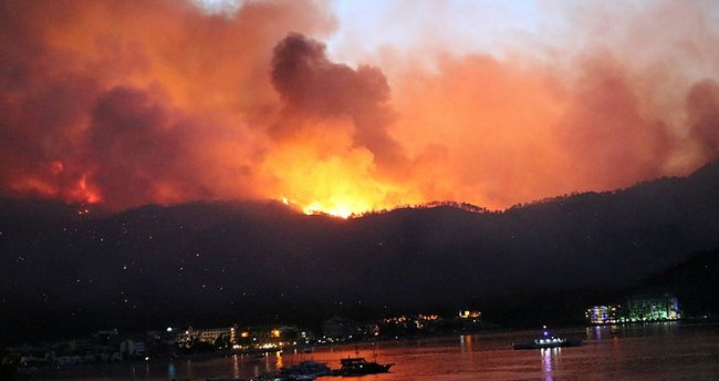 Tam bitti derken Manavgat'ın başka bir yerinde yeni yangın!
