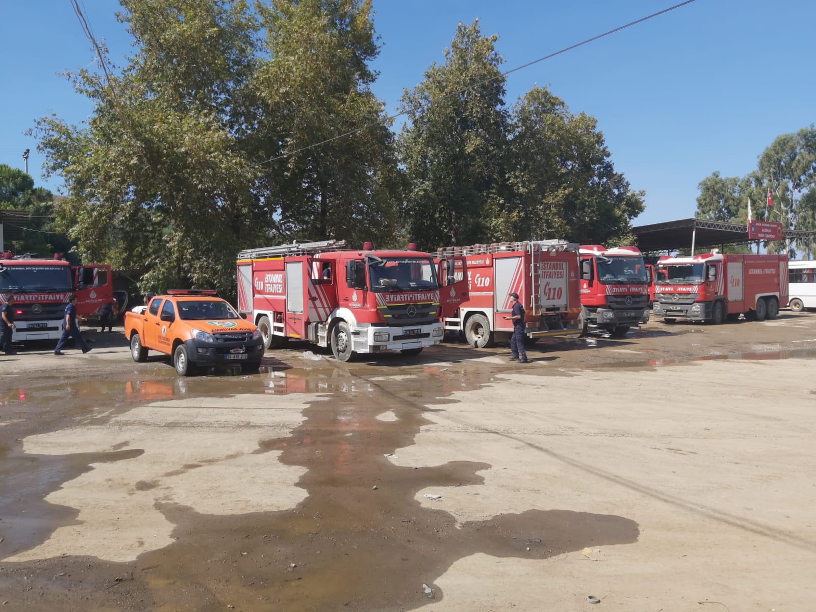 Kartal Belediyesi Ekipleri Manavgat’ta Çalışmalarına Başladı