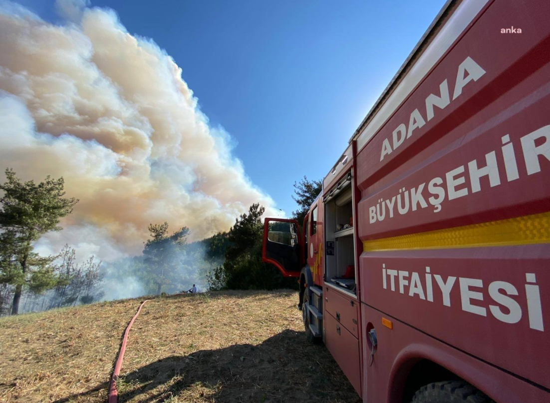 Adana Kozan'daki orman yangını kontrol altında