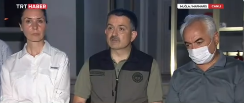 Bakan Pakdemirli'den orman yangınlarına ilişkin açıklama