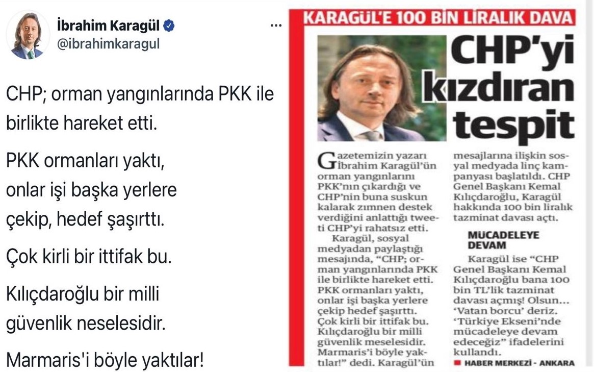 Faruk Bildirici'den çok çarpıcı yazı: "İbrahim Karagül'ün iftirasına "tespit" deyip sahip çıktılar"