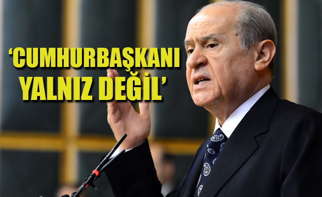 Bahçeli'den Erdoğan'a ABD desteği