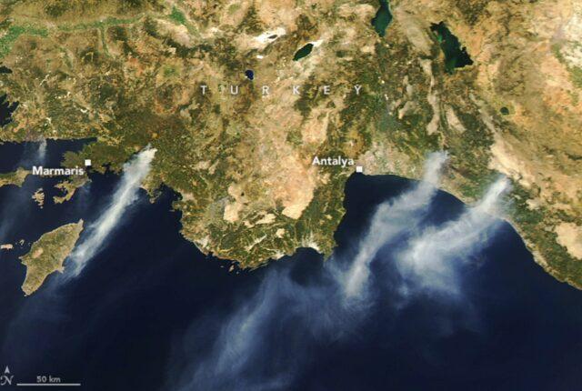 NASA'dan Türkiye açıklaması! İşte yeni uydu görüntüleri
