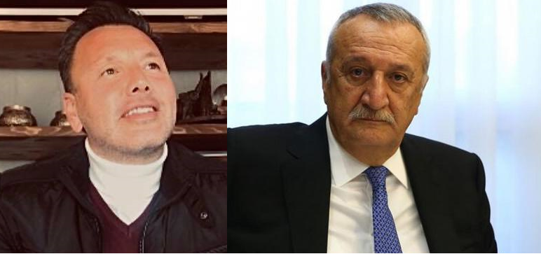 Halk TV canlı yayınını basan Sertan Yüce, Mehmet Ağar ile aynı karede!