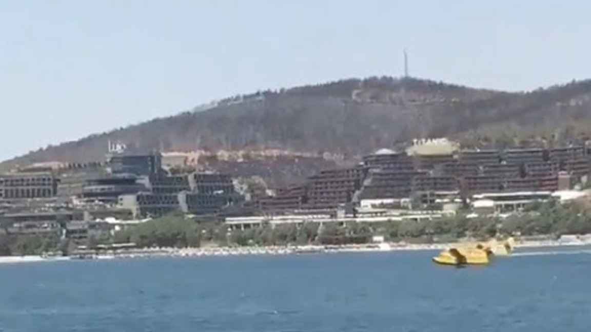 Yangın söndürme uçağını engellemişti... Soruşturma açıldı