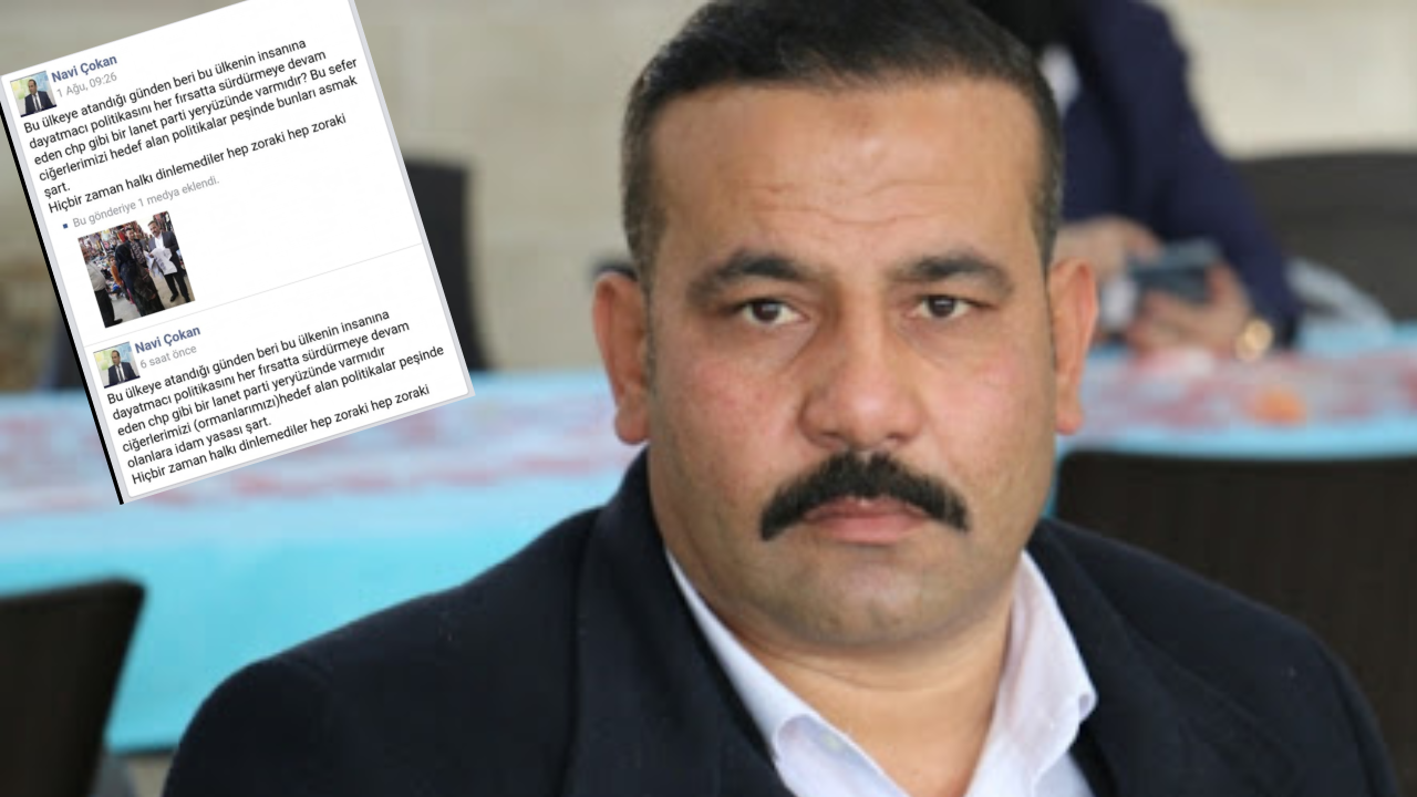 CHP'lilerin idamını isteyen AKP'li başkan yardımcısı ifşa olunca ne yaptı?