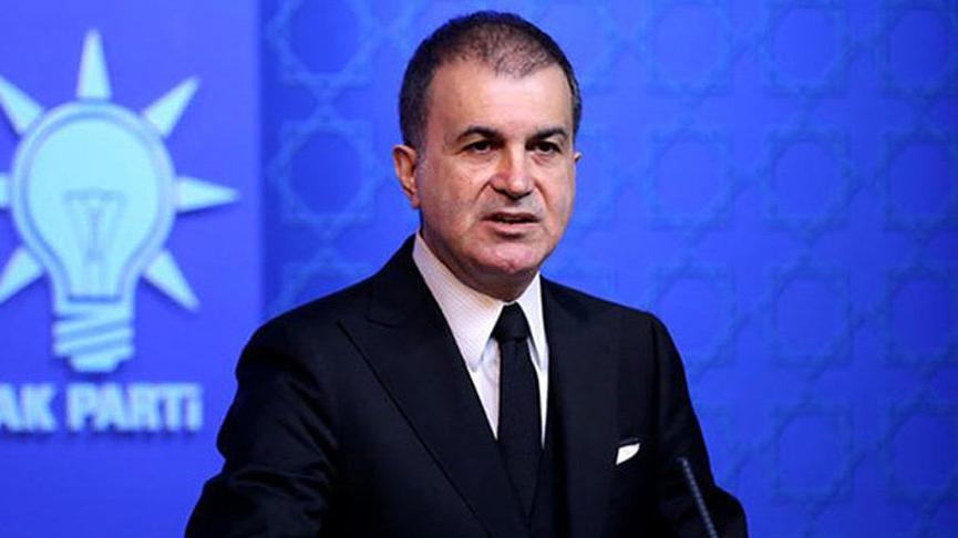 Ömer Çelik'ten göçmen açıklaması: ''Türkiye ölümden kaçan insanlara kucak açar"